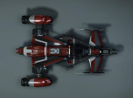 Cutlass Red - widok z góry